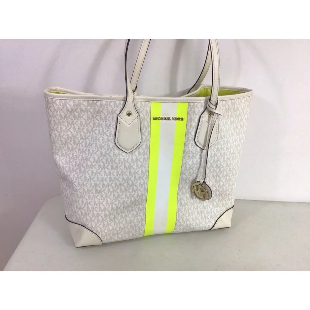 Michael Kors Large Leather Tote Bag Purse